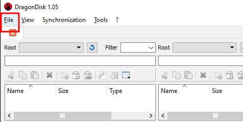 File section. 