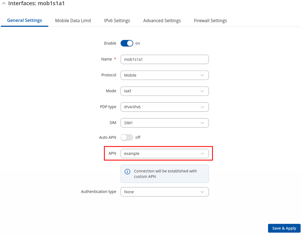 Editing Auto APN - Teltonika Networks Wiki