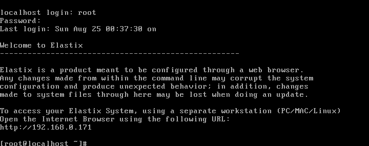 Web GUI Admin page. 