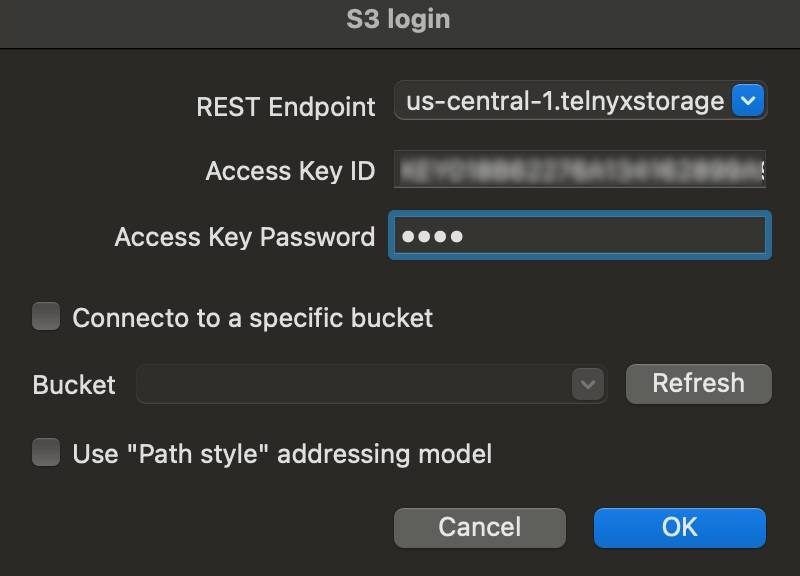S3 login portal.