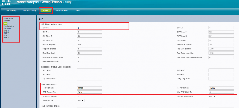 Audio Optimization in the voice tab. 