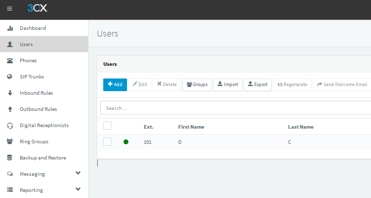 Configuring extensions